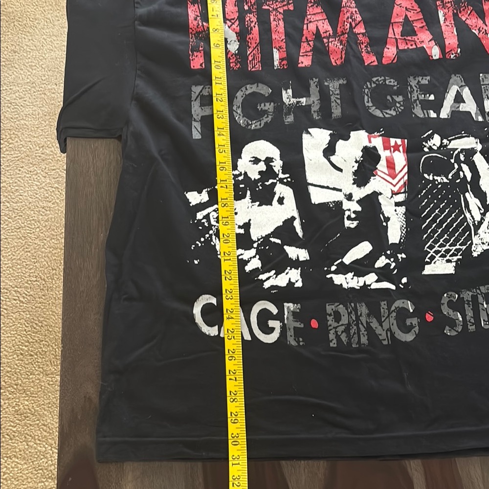 Hitman Fight Gear Graphic T View 3